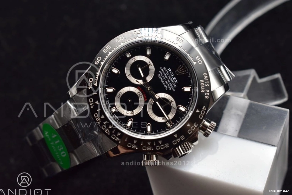 116500 Dial Daytona 733 SH Trendy Edition Bracelet and Best Case Black 904L APSF SS 1:1 0504